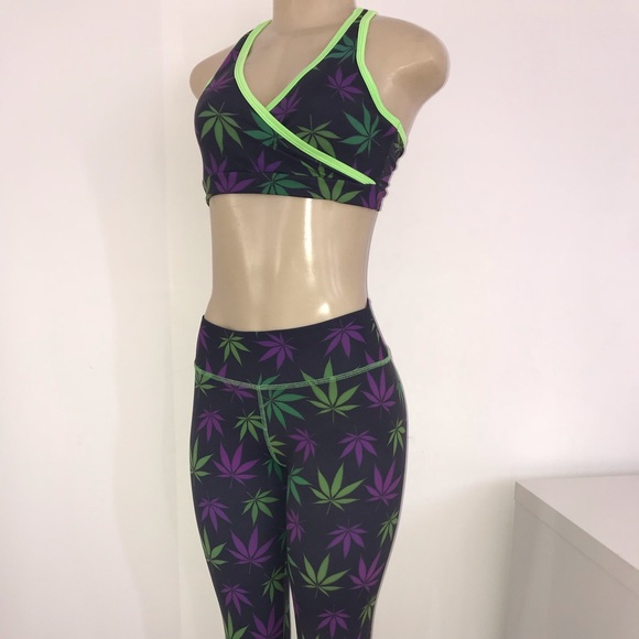 Gym Leegins and Top Set - Picture 4 of 8